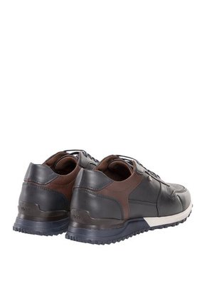 Zapatos Casuales Para Hombre Fritz Azul Bosi