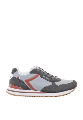 Tenis Para Hombre Fidel Gris Bosi