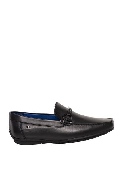 Mocasines Para Hombre Watt Negro Bosi