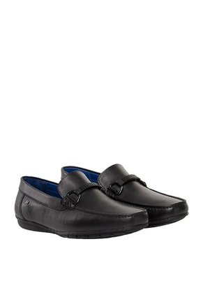 Mocasines Para Hombre Watt Negro Bosi