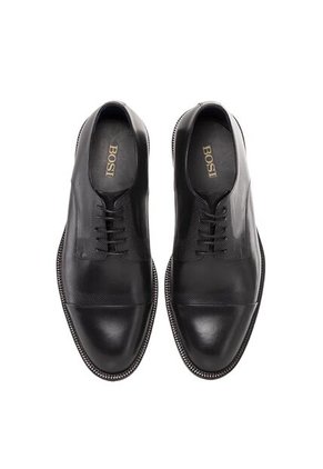 Zapatos Formales Para Hombre Mazzola Negro Bosi