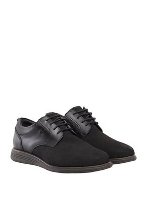 Zapatos Casuales Para Hombre Spitz Negro Bosi