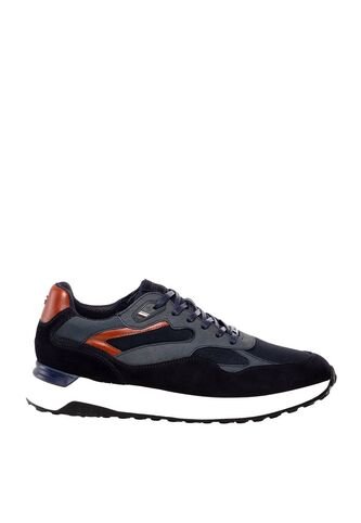 Tenis Para Hombre Hikes Azul Bosi Bosi