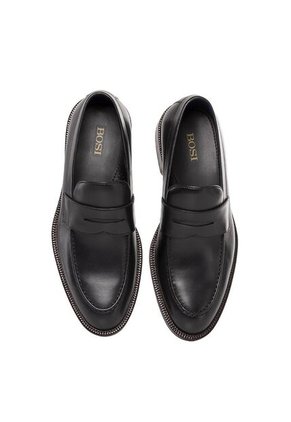 Mocasines Para Hombre Gianmarco Negro Bosi
