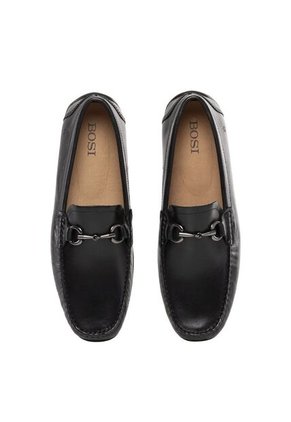 Mocasines Para Hombre Brener Negro Bosi