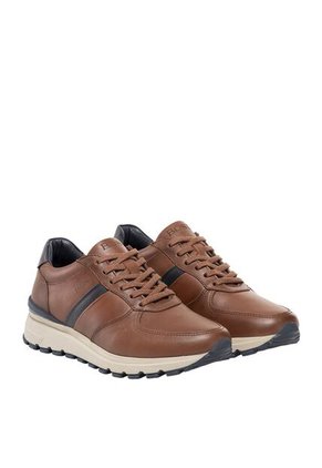 Zapatos Casuales Para Hombre Harlon Canela Bosi