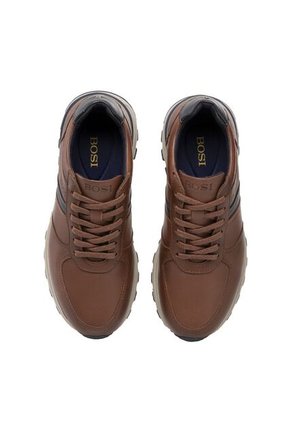 Zapatos Casuales Para Hombre Harlon Canela Bosi