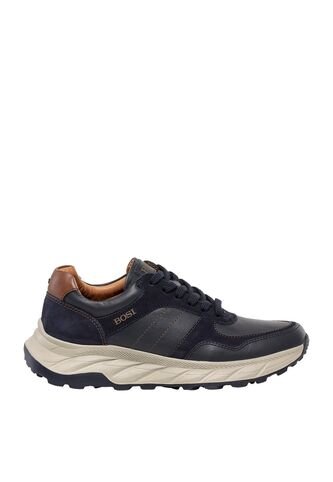 Zapatos Casuales Para Hombre Maier Azul Bosi Bosi