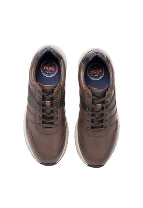 Zapatos Casuales Para Hombre Kussen Canela Bosi