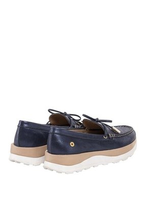 Mocasines Para Mujer Lucerna Azul Bosi