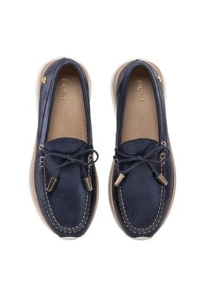 Mocasines Para Mujer Lucerna Azul Bosi