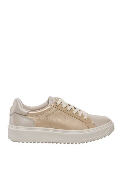Tenis Para Mujer Ribel Dorado Bosi