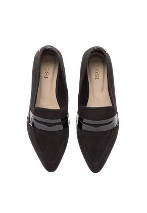 Mocasines Para Mujer Vicky Negro Bosi