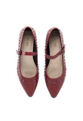 Baletas Para Mujer Zamia Rojo Bosi