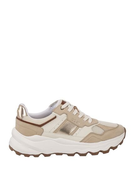 Tenis Para Mujer Spezia Beige Bosi