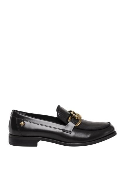 Mocasines Para Mujer Montova Negro Bosi