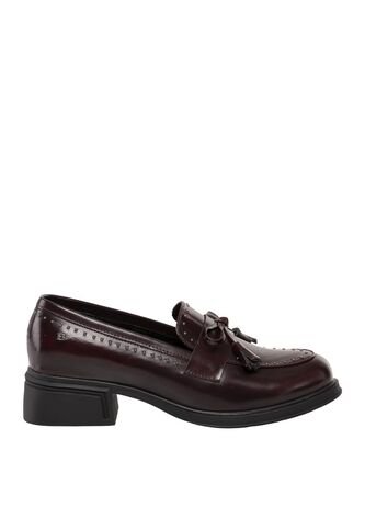 Mocasines Para Mujer Winda Vinotinto Bosi Bosi