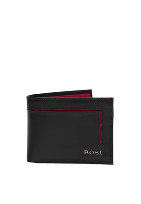 Billetera Para Hombre Loiz Negro Bosi