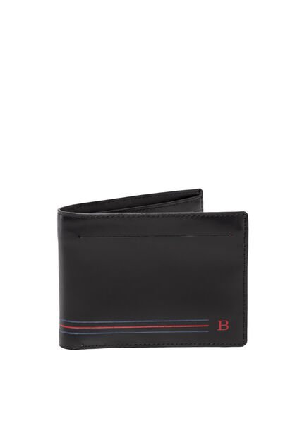 Billetera Para Hombre Azur Negro Bosi