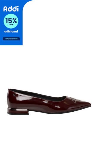 Baletas Para Mujer Kima Vinotinto Bosi Bosi