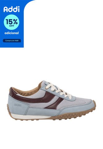 Tenis Para Mujer Irpinia Azul Bosi Bosi