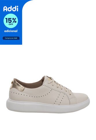 Tenis Para Mujer Nordi Beige Bosi Bosi