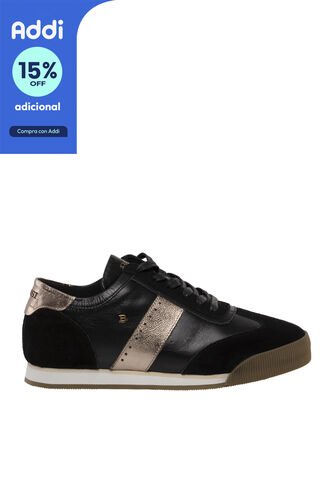 Tenis Para Mujer Libi Negro Bosi Bosi
