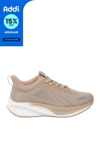 Tenis Para Mujer Santia Beige Bosi Bosi