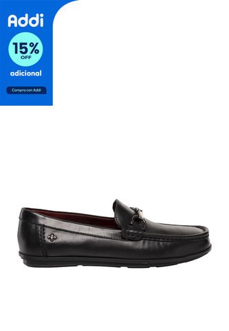 Mocasines Para Hombre Emanuel Negro Bosi Bosi