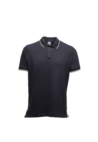 Camiseta Polo Para Hombre Veneto Negro Bosi Bosi
