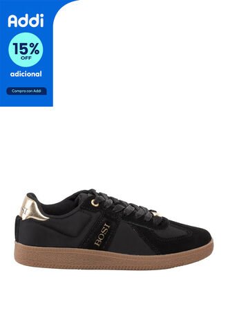 Tenis Para Mujer Kazu Negro Bosi Bosi