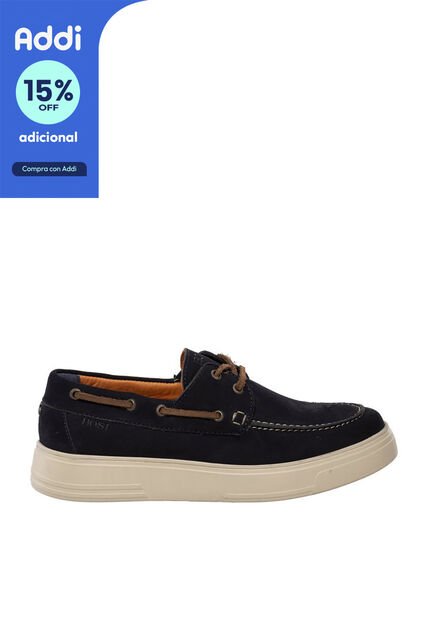 Mocasines Para Hombre Tremiti Azul Bosi