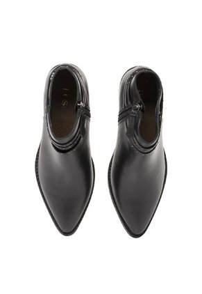Botines Para Mujer Asis Negro Bosi