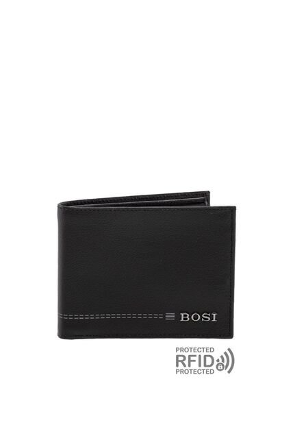 Billetera Para Hombre Jules Negro Bosi