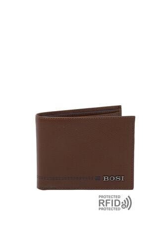 Billetera Para Hombre Jules Canela Bosi Bosi
