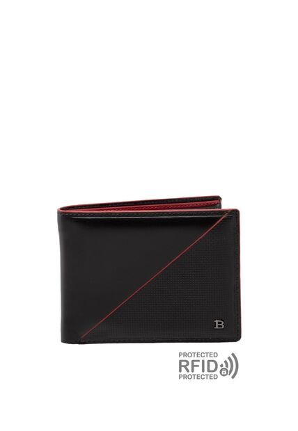 Billetera Para Hombre Alix Negro Bosi