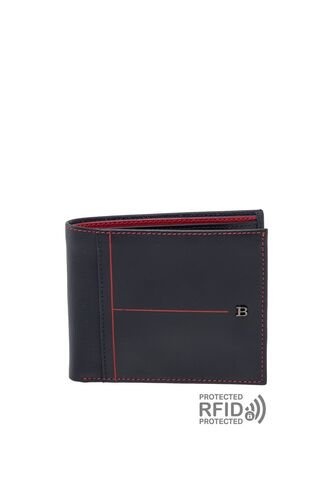 Billetera Para Hombre Raphael Azul Bosi Bosi