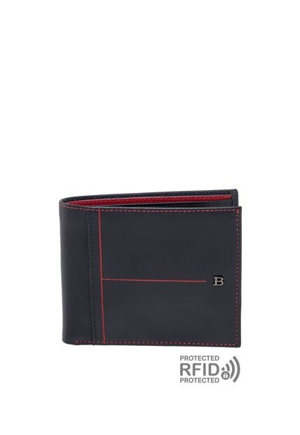 Billetera Para Hombre Raphael Azul Bosi