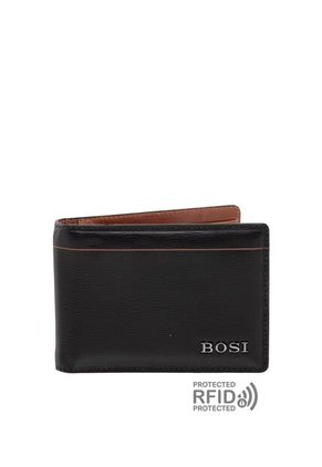 Billetera Para Hombre Paulo Negro Bosi