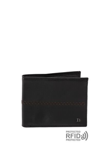Billetera Para Hombre Gerart Negro Bosi
