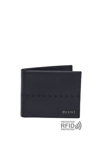 Billetera Para Hombre Franko Azul Bosi Bosi