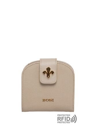 Billetera Para Mujer Florence Beige Bosi Bosi