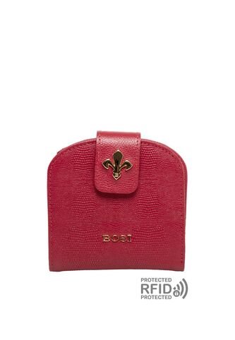 Billetera Para Mujer Florence Rojo Bosi Bosi
