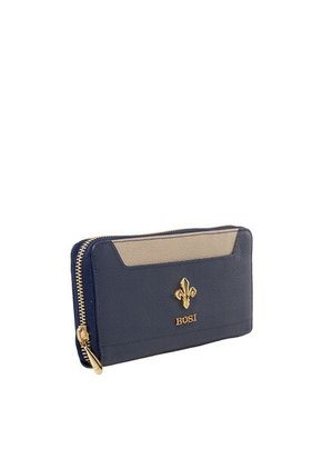 Billetera Para Mujer Lombardia Azul Bosi