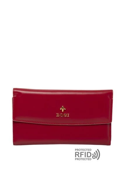 Billetera Para Mujer Elodi Rojo Bosi