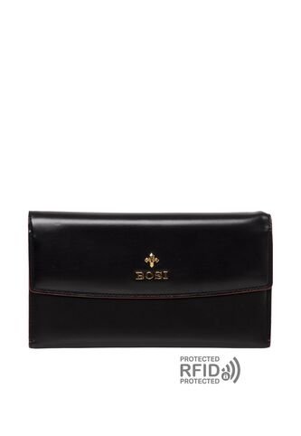 Billetera Para Mujer Elodi Negro Bosi Bosi