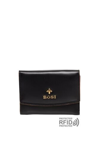 Billetera Para Mujer Sylvie Negro Bosi Bosi