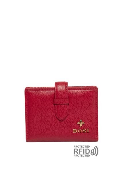 Billetera Para Mujer Erika Rojo Bosi