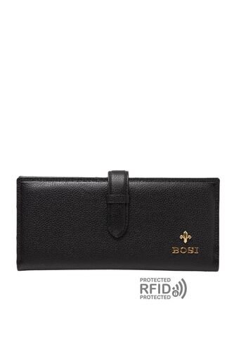 Billetera Para Mujer Ninel Negro Bosi Bosi