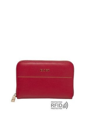 Billetera Para Mujer Coral Rojo Bosi